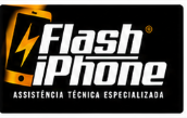 Logotipo da Flash iPhone, cliente da Farol Consultoria
